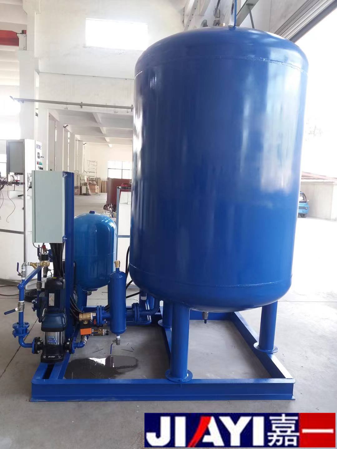 集成水保機組和全自動加藥裝置整車直達湖北武漢